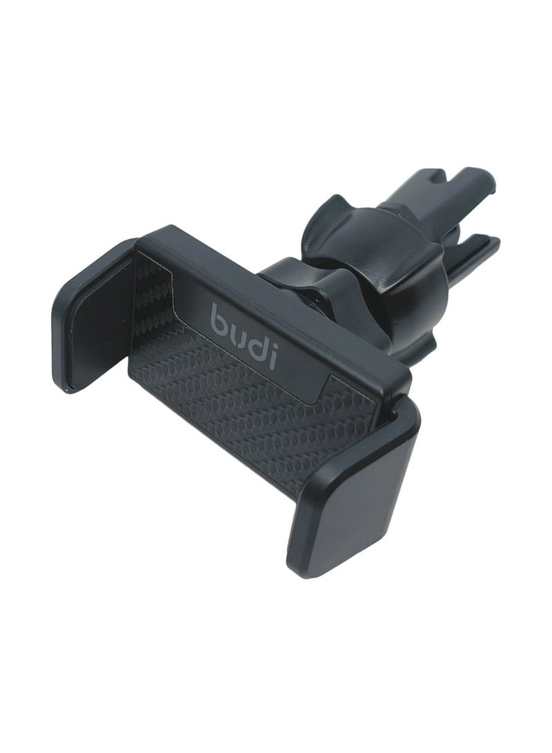 بودي حامل فتحة تهوية للسيارة للهاتف المحمول، يدور 360 درجة باللون الأسود - Image 3