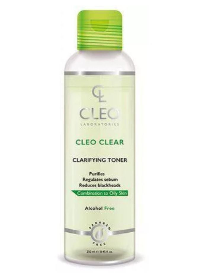 Skin purifying and regulating toner + makeup remover