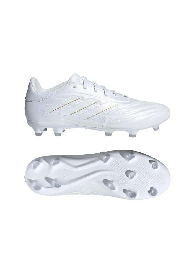 adidas كوبا بيور 2 ليج FG أحذية كرة قدم بيضاء 3.5