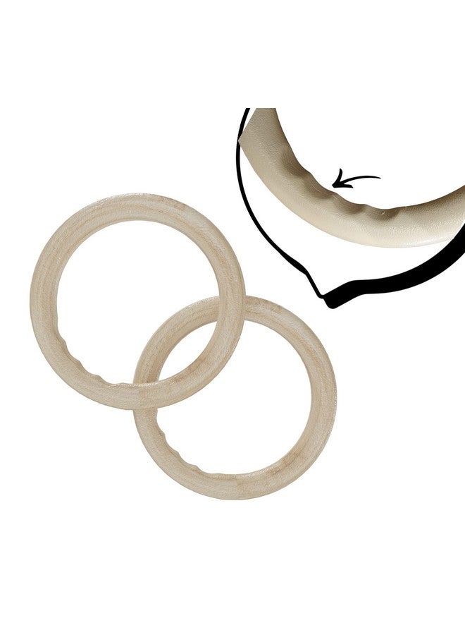 TechHark® Gymnastic ABS Rings for Cross Fitness Functional Training for Home Gym Full Body Workout (Only Ring OW) - Image 1