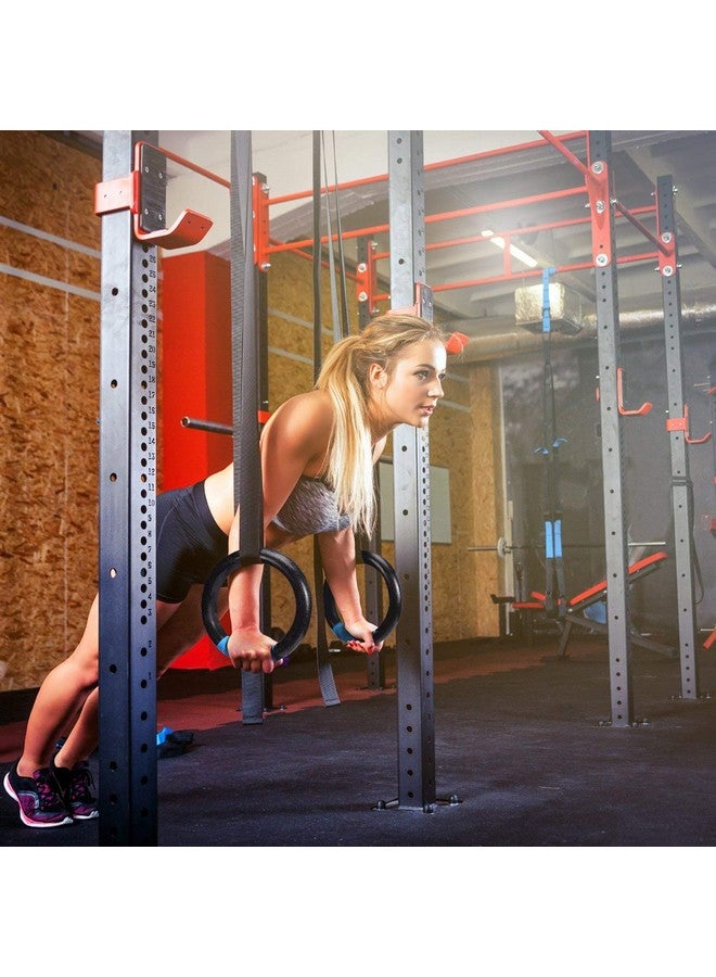 TechHark® Gymnastic ABS Rings for Cross Fitness Functional Training for Home Gym Full Body Workout (Only Ring OW) - Image 5