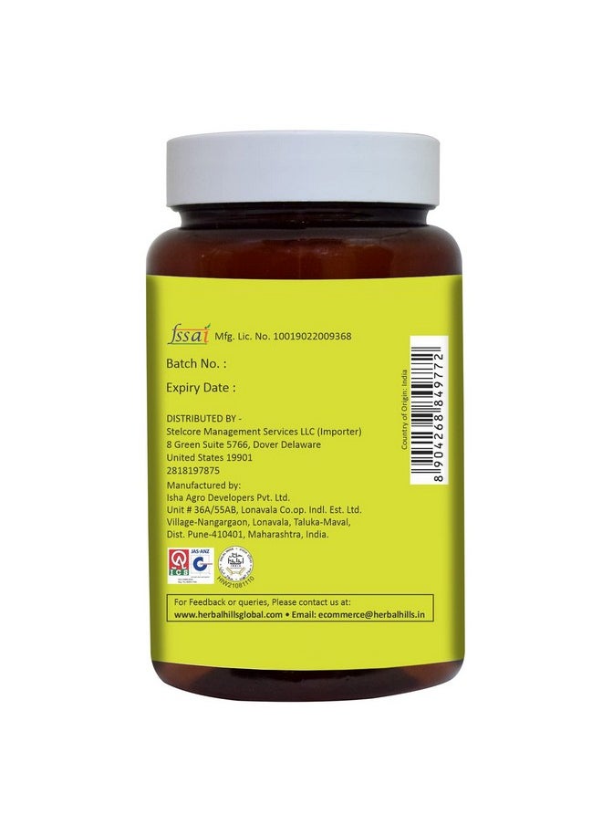 HERBAL HILLS Alfalfa Tablets ; 120 Count ; Source Of Vitamin A ; Natural Green Superfoods  - Image 2