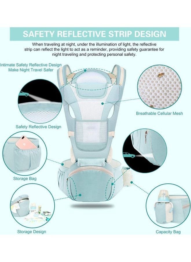 XiuWoo Multifunction Waist Stool Hip Seat Carrier For 0-36 Months Baby  - Image 4