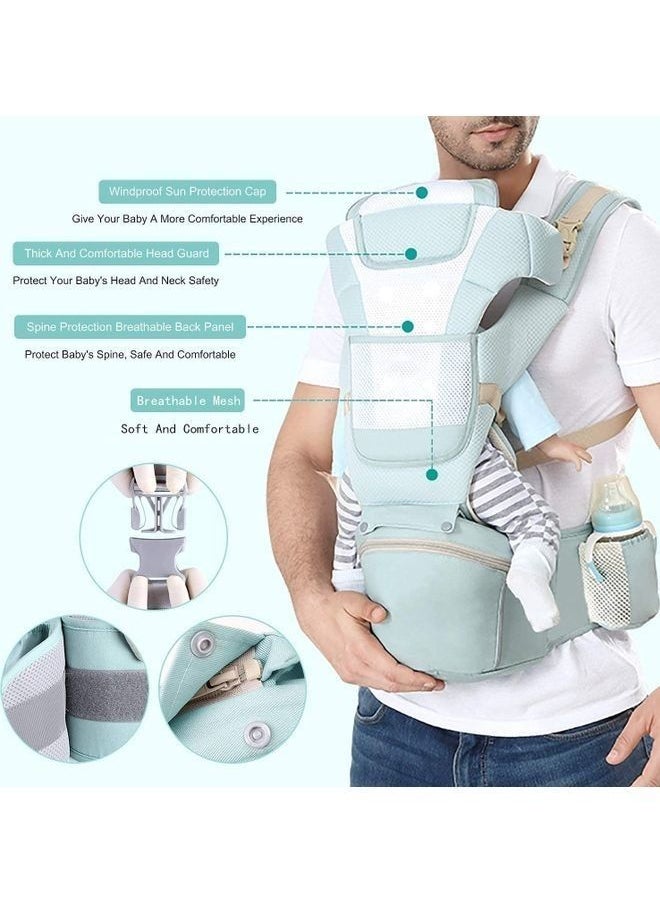 XiuWoo Multifunction Waist Stool Hip Seat Carrier For 0-36 Months Baby  - Image 5