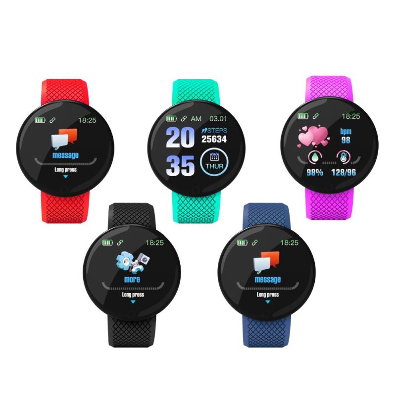 Sleep Monitoring Smartwatch: Red, Tempered Glass Wear-Resistant Screen - Cross-System Compatible, Clear Non-Dazzling Display for iOS & Android Users - Image 2