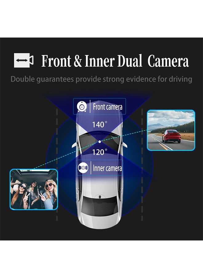 FPC Dashcam 2024 new Complete Car Protection: Front & Interior Dash Cam, Night Vision, Parking Monitor  - Image 3