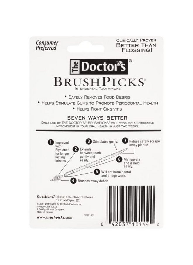The Doctor's - Brushpicks Interdental Toothpicks 275 Count (Pack Of 2) - Image 1