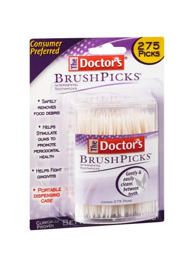 The Doctor's - Brushpicks Interdental Toothpicks 275 Count (Pack Of 2) - Image 1