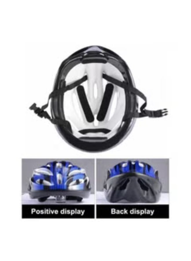 Generic High Density Color Block Cycling Helmet, Durable Mountain Bike Helmet multicolour  - Image 2