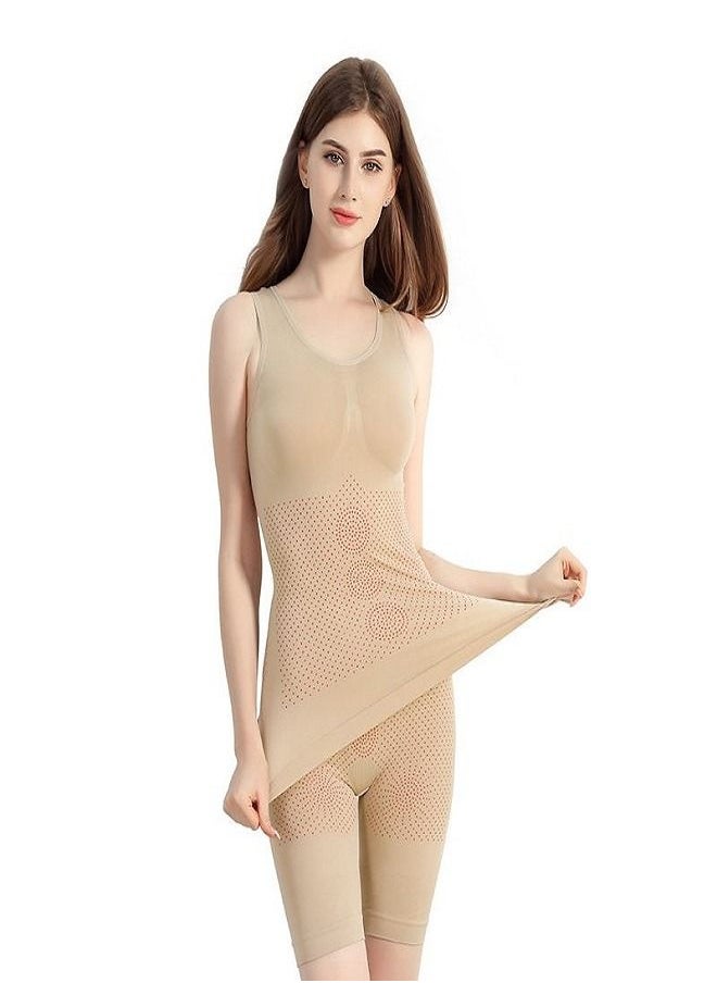 Generic - Women Body Shaper Infared Magnetic Corset Slimming Waist Spandex Belly Trimmer Tops - Image 1