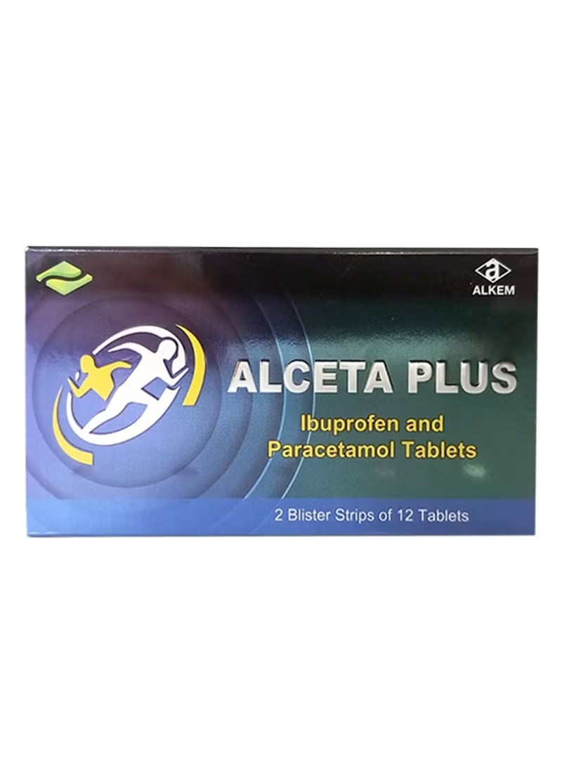 ألكيم ألكيتا بلس تاب 24 قرصًا لتخفيف الألم بشكل سريع وفعال ومؤقت