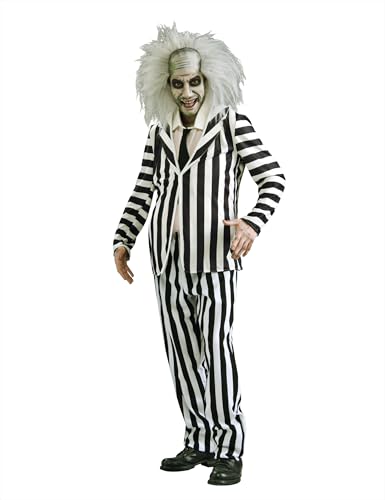 Rubies Beetlejuice: Beetlejuice Costume for Adults, Men's Standard - Image 1