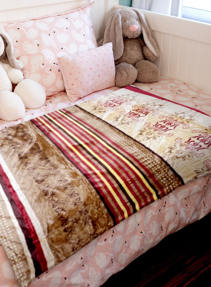 Stargold 1 Ply Premium Quality Blanket Made by 100% Polyester SPUN YARN Obtained from Virgin Polyester Which is Suitable for winter and Rainy Season  - Image 2