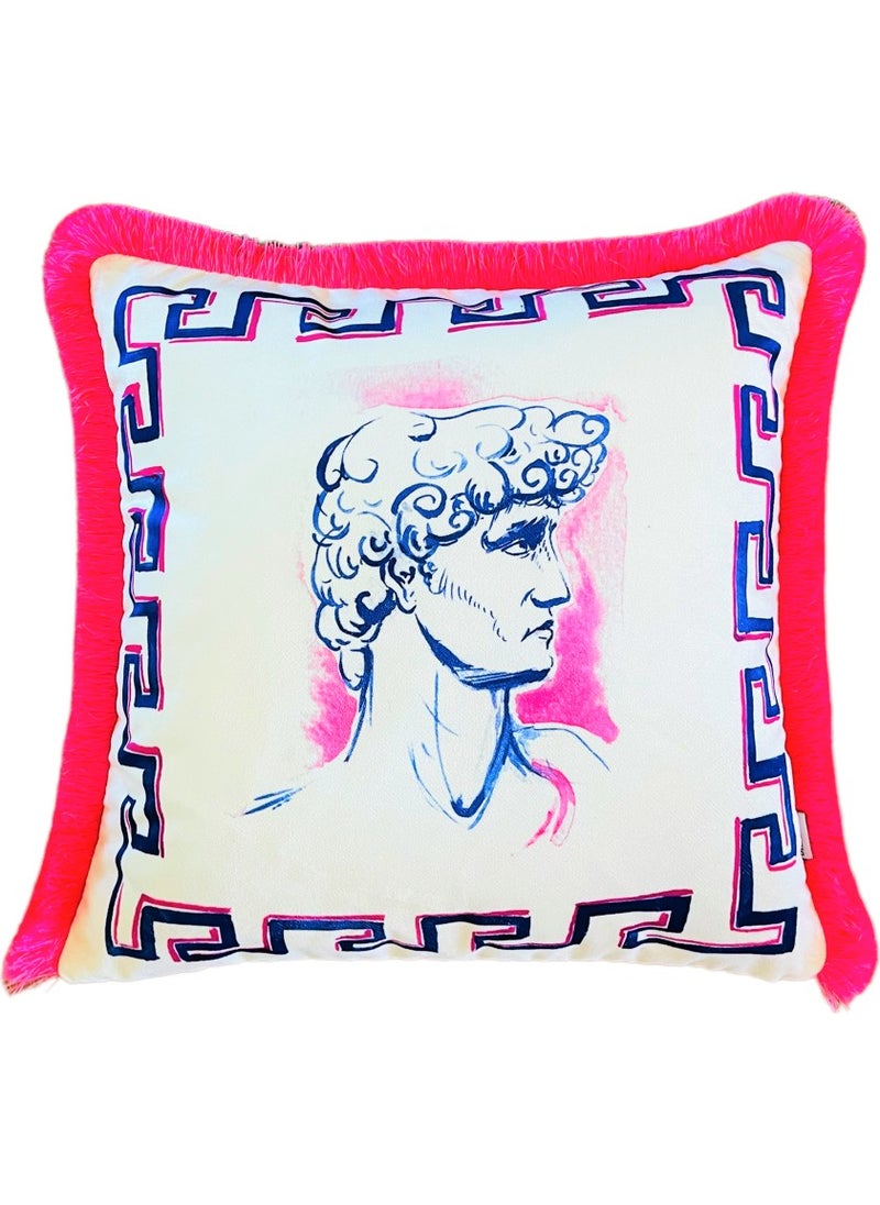 Ge Living Decorative Marcus Antonius Patterned Cushion Cover - Heritage Series 50 x 50  - Image 2