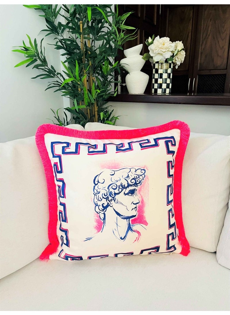 Ge Living Decorative Marcus Antonius Patterned Cushion Cover - Heritage Series 50 x 50  - Image 4
