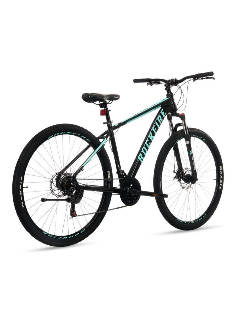 Rockfire - Ascend 29 Mountain Bike – 21-Speed | Front Suspension | Both Disc Brake | Durable Design | Age Group: 15+ Years | Adult Unisex - Image 1