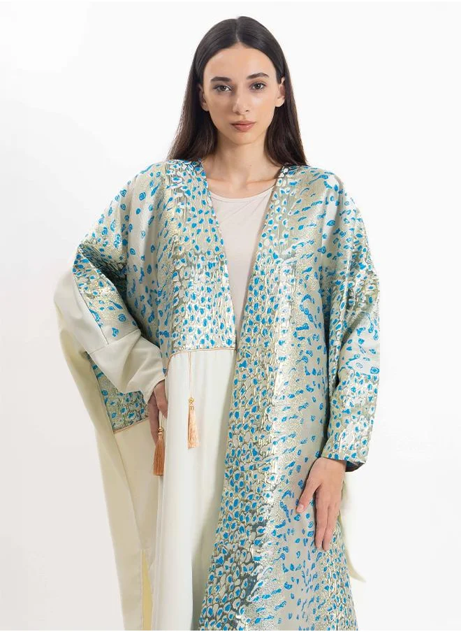 شايبس DETAILED ABAYA WITH DRESS