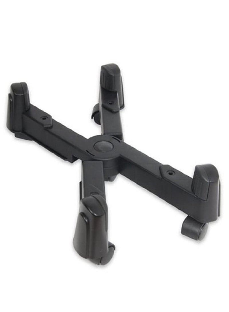 Sharpdo Computer Tower Stand, CPU Holder Desktop Stand Desktop ATX-Case Mobile Cart Holder Adjustable Width with 4 Caster Wheels, Fits Most Computer Cases Under Desk, Black  - Image 5