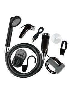 Albawadi Portable Shattaf Electric Bidet Camping Shower Sprayer Pump Kits With Bucket  - Image 1