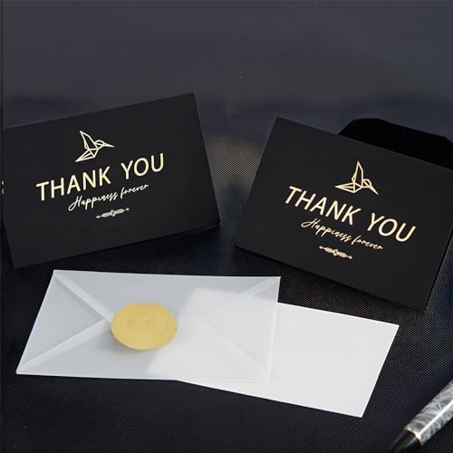 SCORYULE Medium Black Gift Box with Lid, Ribbon, Gift Bag and Greeting Card, 9.4x7x3 Inches, Magnetic Closure, Great for Birthdays, Weddings, Valentine's Day, Christmas Day - Image 5