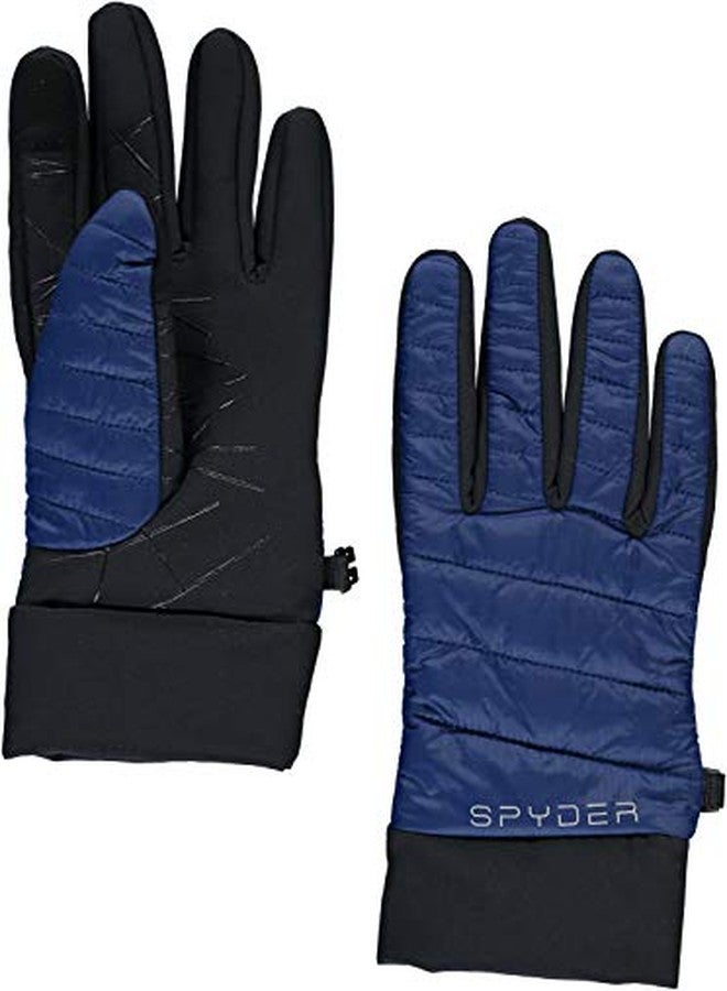 Spyder Active Sports Women's Glissade Hybrid Glove, Abyss, Medium - Image 2