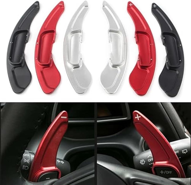 QASULER Aluminum Steering Wheel Paddle Shift Extensions - Image 4