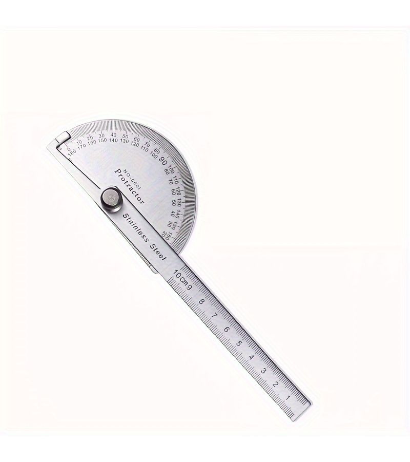 180 Degree Protractor Angle Finder Arm Rotary Measuring Ruler Model 100 - Image 3