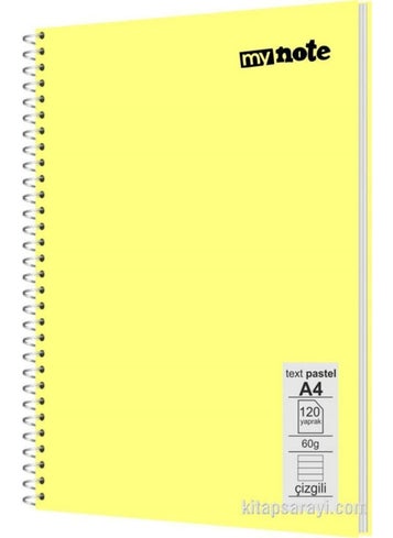 Flex Pastel Notebook Spiral PP Cover 120yp Striped A4 1 Piece - pzsku/Z31F5C86257BEFFDC955BZ/45/_/1729217628/6736678d-3d5b-434b-8f60-00095b50a86d