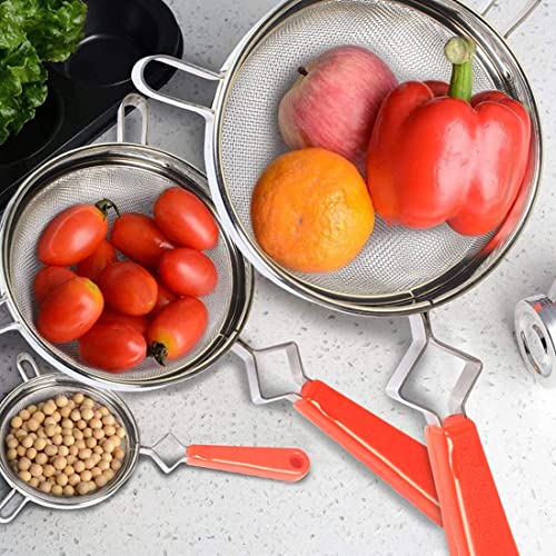 Konquer TimeS Stainless Steel Soup & Juice Strainer/Liquid Filter Size- 12 X 29 X 7 - (13 Cm),Silver - Image 5