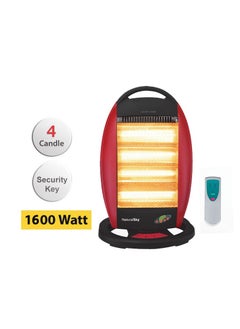 National Sky 4 Candle Electric Heater with Remote Control 1600 Watts Heater with Remote Control Four Heating Levels Model Number AS-16 Automatic rotation up to 70 degrees Safety switch when the heater falls The heater body is made of strong heat-resistant plastic High heating power - pzsku/Z31F5F3F5A645D13A202BZ/45/_/1729280036/f42c443f-71b8-4800-8c7f-7fa2253c531f