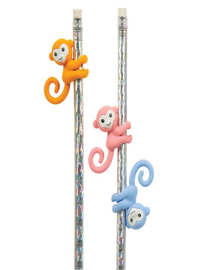 Geddes Raymond Geddes Monkey Pencil Top Erasers (Pack of 24) - Image 2