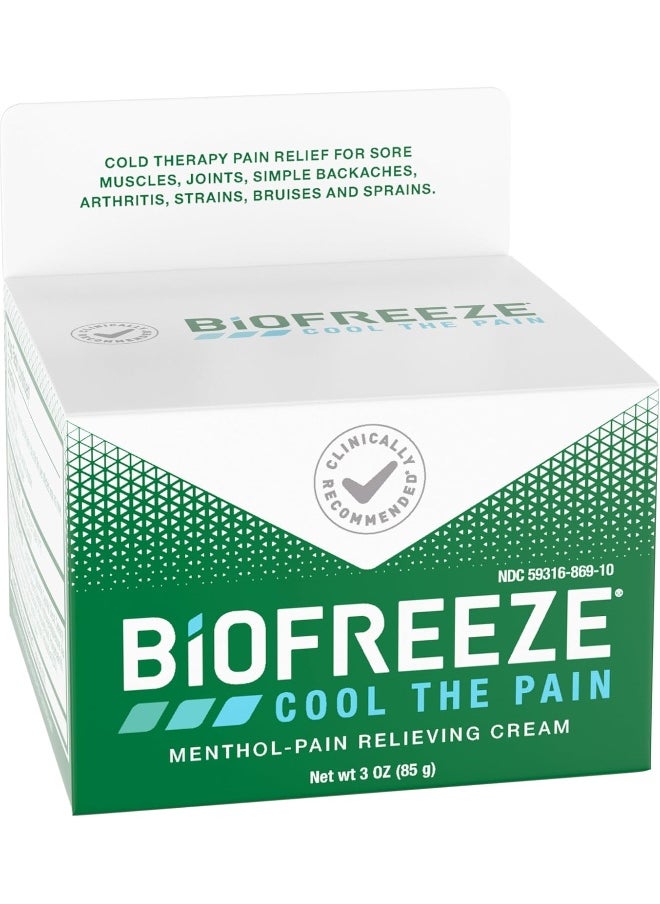 Biofreeze Pain Relief Cream, 3 oz. Jar - pzsku/Z31F602C8EEDB779770B3Z/45/_/1739961378/cf707cd4-4b72-4012-8c1b-4a010f37d60b