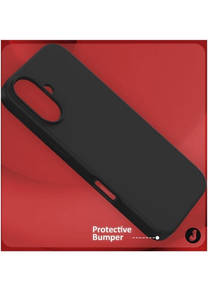JAJEEK "New Liquid Silicone Case for iPhone 16 – Ultra Slim Design, Soft Anti-Scratch Microfiber Lining & Drop Protection" - Image 3