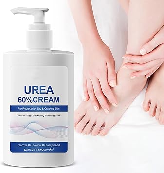 200ml 60 Urea CreamCracked Heel Repair Cream For Feet and HandFoot Cream for Cracked Heels and For Dry And Hard Skin Dry Skinfor FeetMaximum Strength for Hand Foot and Body Care - Image 1