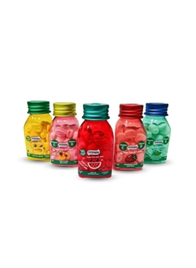 Ferment Duspharm 5 Assorted Flavors Vitamin C Sweets 22g