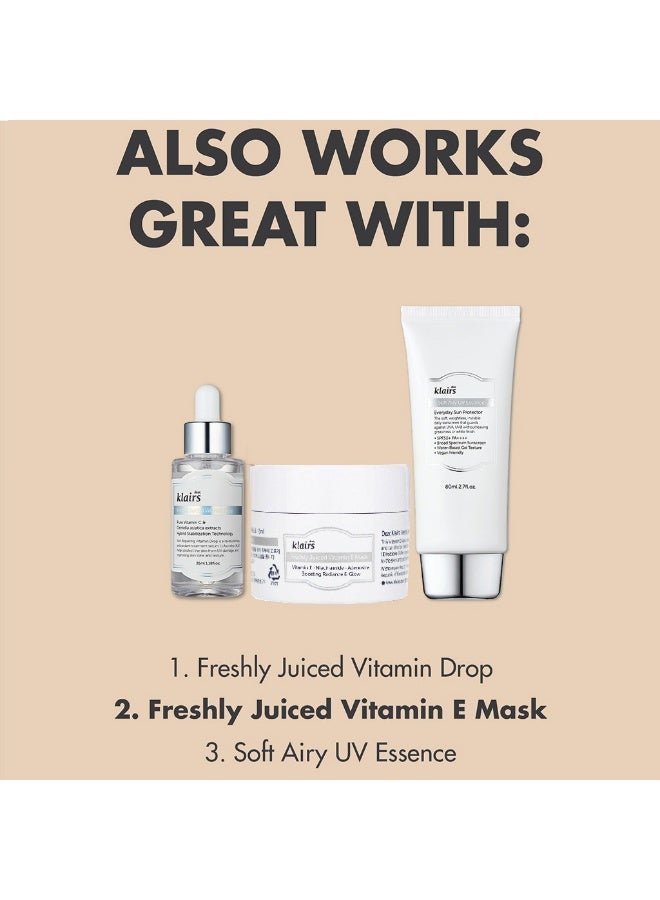 DearKlairs قناع وجه معزز إشراقة فيتامين E الطازج 15 مل - Image 2