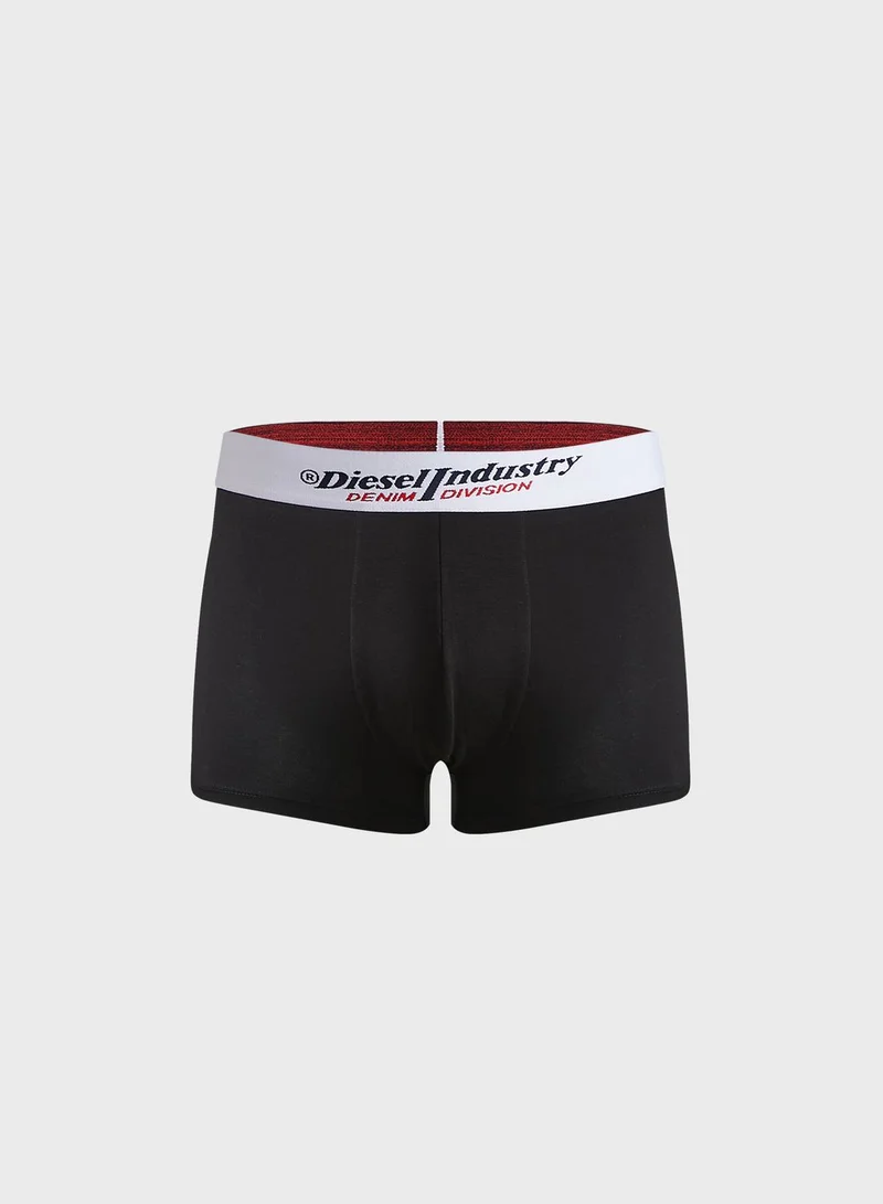 DIESEL 3 Pack Logo Trunks