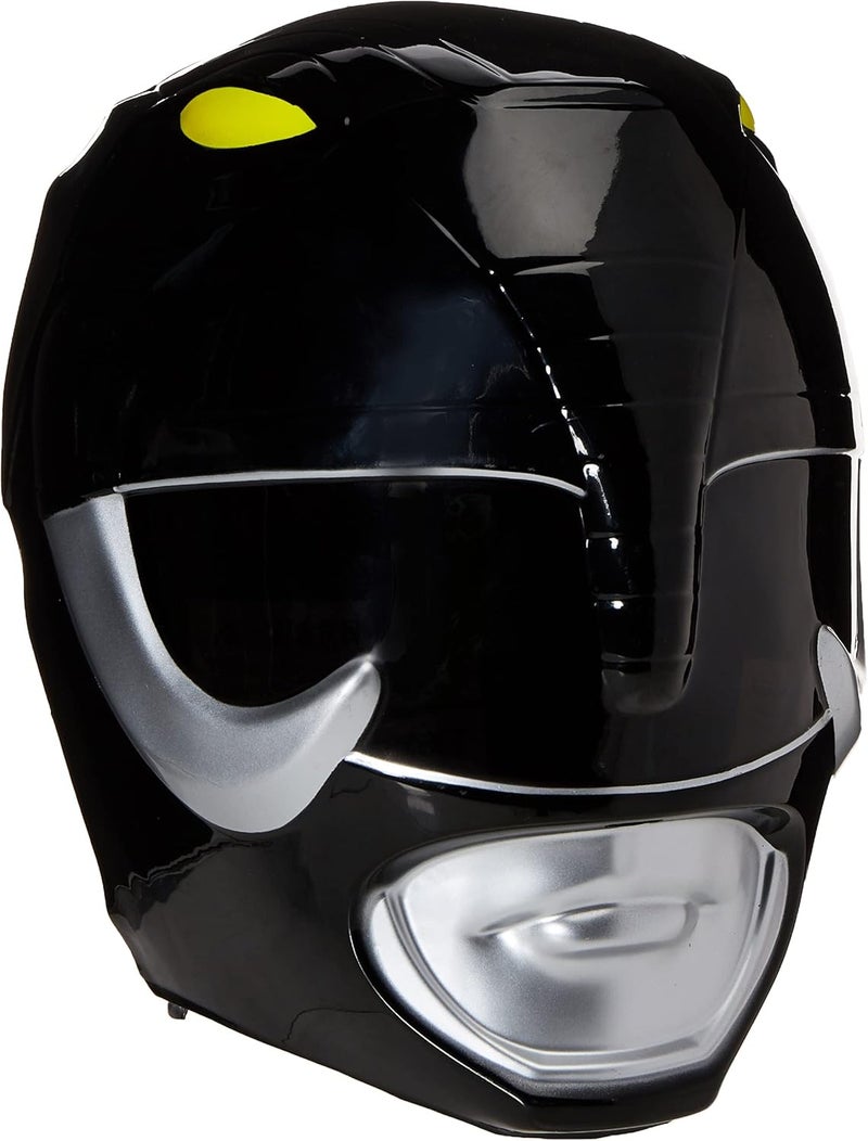 Disguise Adult Black Ranger Helmet - One Size - Image 1