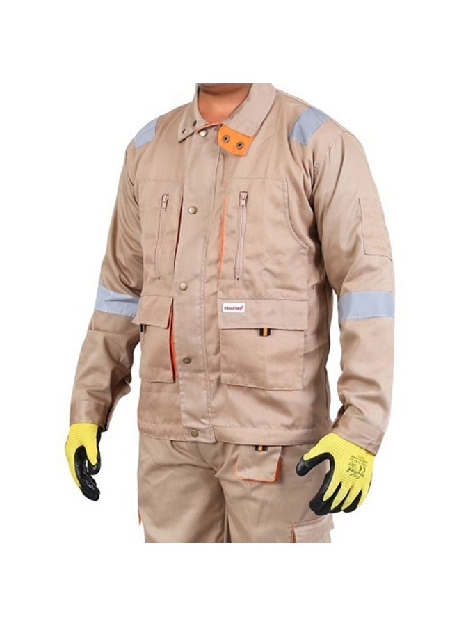 Vaultex CSO 190GSM Twill Pant & Shirt, Petrol Blue, XL - Image 2