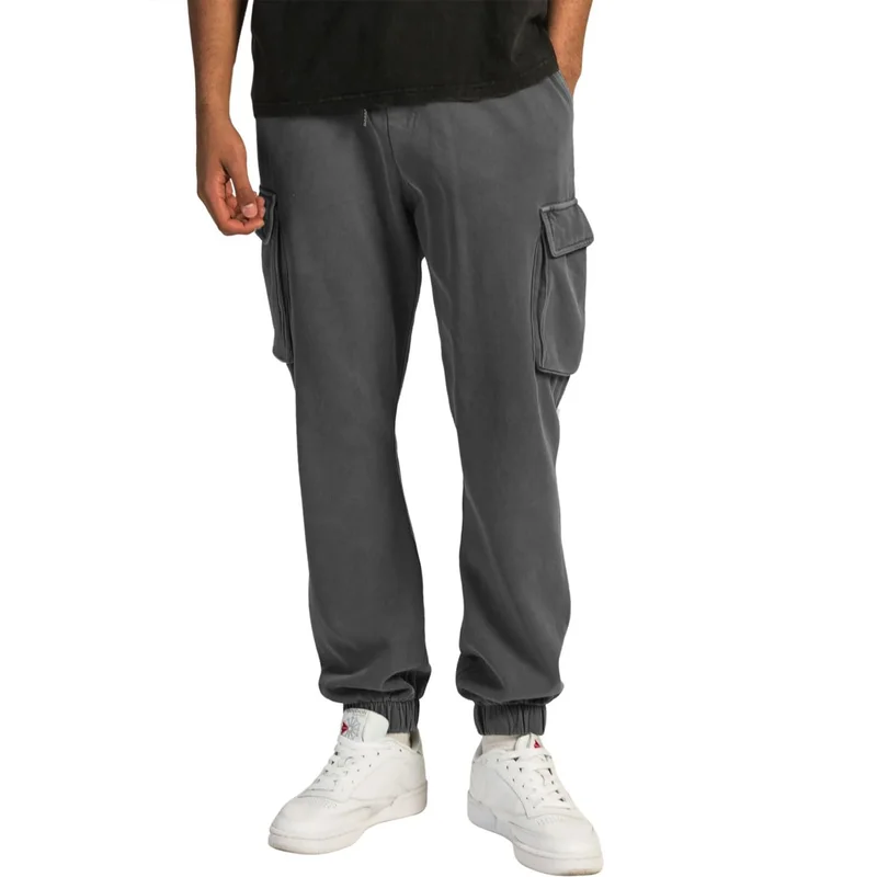 نوبيرو بنطلون رياضي رجالي رمادي كارغو