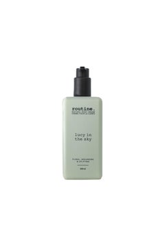 routine Routine  Lucy in the Sky 350ml Natural Body Cream Lavender Patchouli  Vanilla Botanicals  No Synthetic Fragrance  Vegan  Clinically Tested  Hands  Body  Signature Scent 