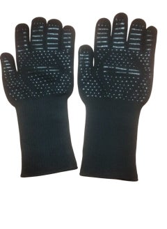 Generic High Temperature Heat Insulated Anti-Scald Gloves, for Microwave Oven and Grill  - Image 3