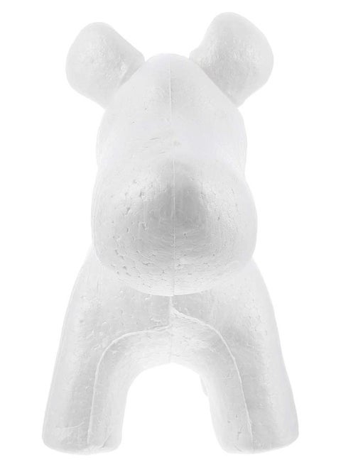 silvercnc Styrofoam Polystyrene Craft Dog Shape Modelling Craft Foam Modelling Foam Animal Mould Polystyrene Styrofoam DIY Colored Drawing Crafts School Colored