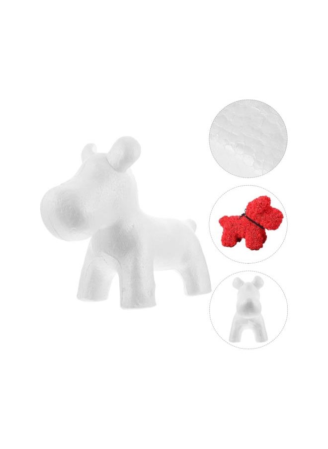 silvercnc - silvercnc Styrofoam Polystyrene Craft Dog Shape Modelling Craft Foam Modelling Foam Animal Mould Polystyrene Styrofoam DIY Colored Drawing Crafts School Colored - Image 1
