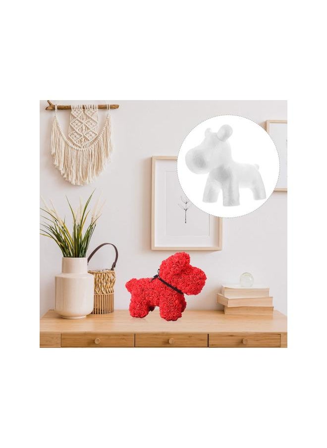 silvercnc - silvercnc Styrofoam Polystyrene Craft Dog Shape Modelling Craft Foam Modelling Foam Animal Mould Polystyrene Styrofoam DIY Colored Drawing Crafts School Colored - Image 1