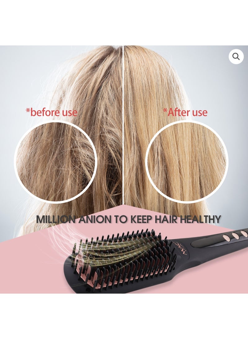 MAC Styler Home Salon 450F Electric Straightening Comb Ceramic Straightening Brush MC-19 - Image 5