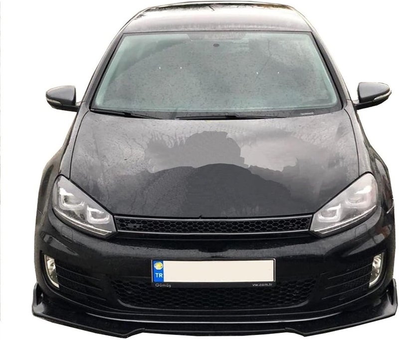 Wivplex 3 Pcs Car Front Bumper Lip Splitter Kit for VW Golf 7 7.5 - Image 4