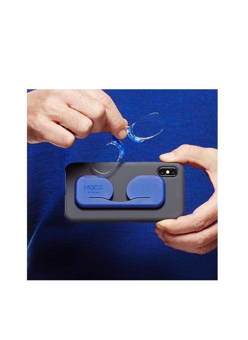NOOZ - Nooz Smartphone Armless Reading Glasses Extra Slim Case to Stick - Rectangular 6 Colours 5 diopters  Wherever You go - Image 1