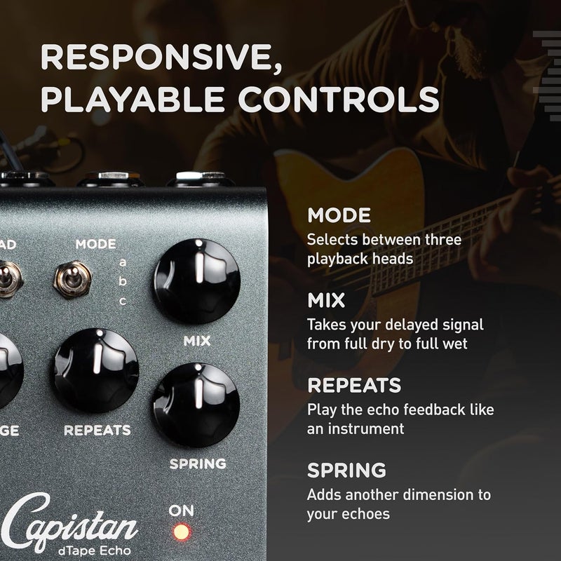 Strymon El Capistan V2 dTape Echo Pedal - Image 4