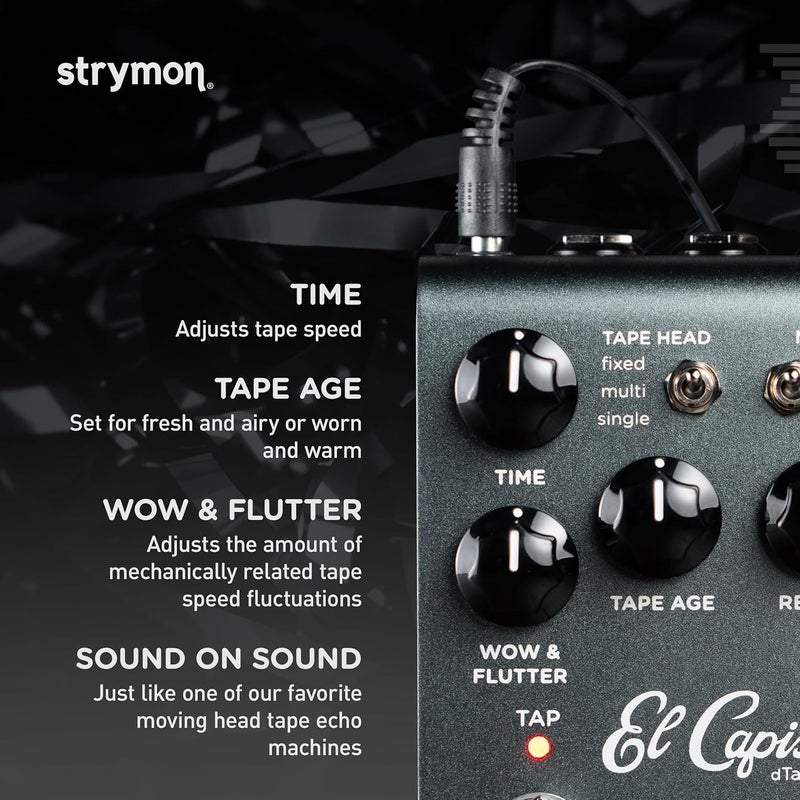 Strymon El Capistan V2 dTape Echo Pedal - Image 5